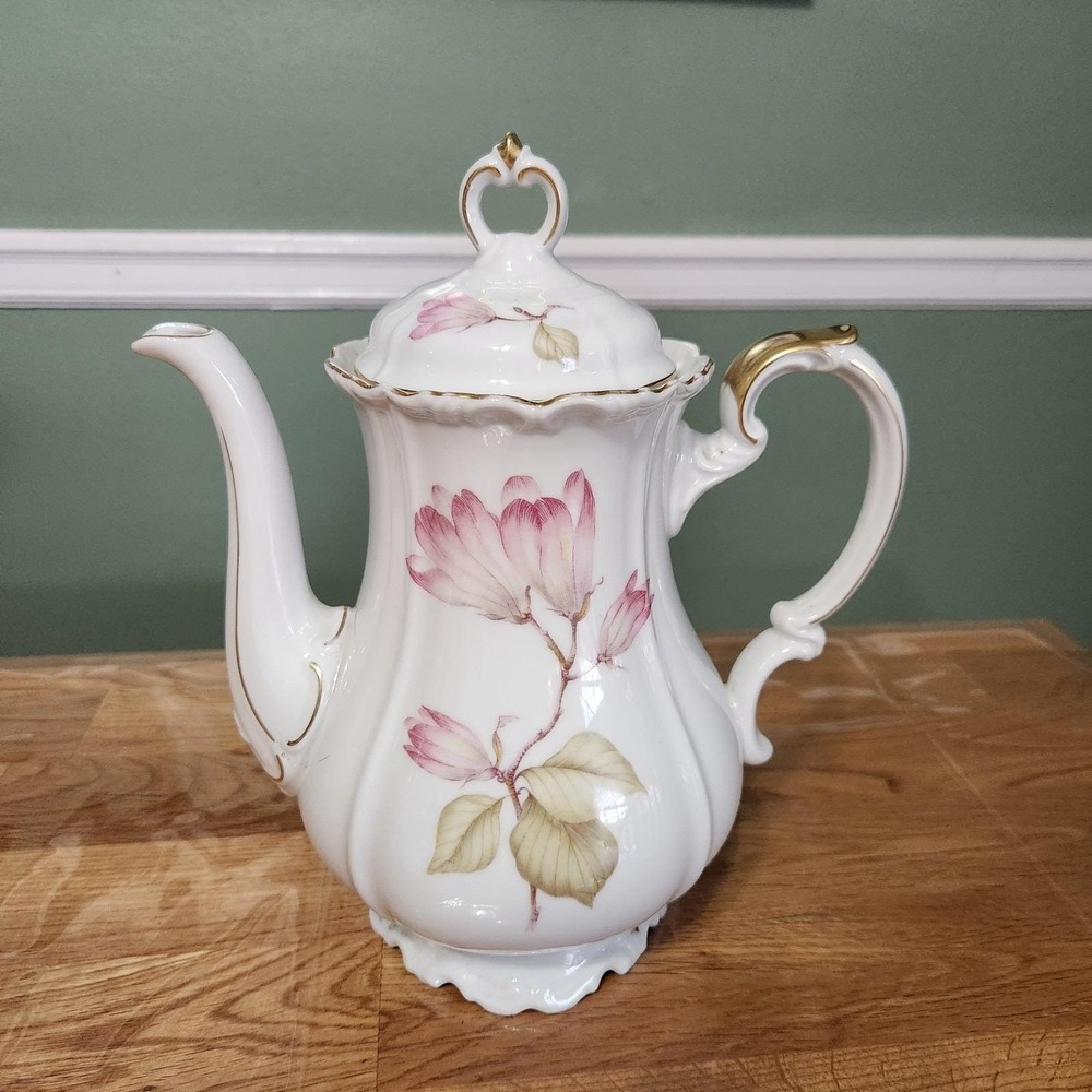 Edelstein Bavaria Maria Theresia "Carolina" Coffee Pot Germany Bridgerton